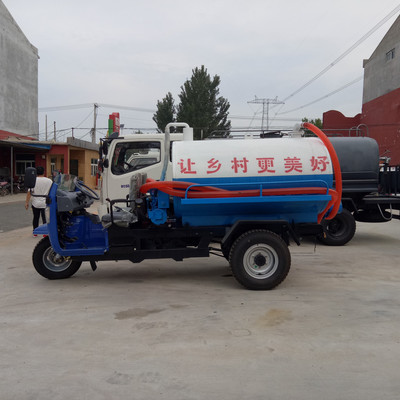 城市清潔利器 天宏吸糞車家族全解析——從三輪到四輪，再到小型柴油抽糞車與吸污車
